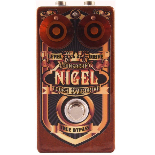 Lounsberry Pedals NTO-1 Nigel Overdrive Pedal-ThePedalGuy