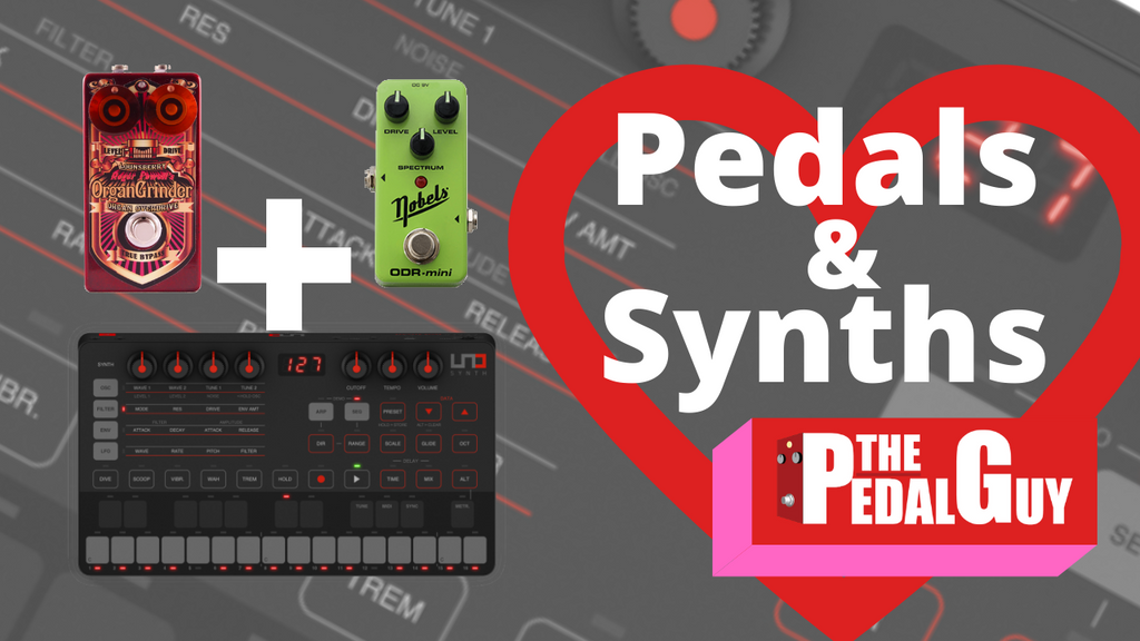 ThePedalGuy VLOG Pedals and Synths with IK Multimedia Lounsberry Pedals and Nobels