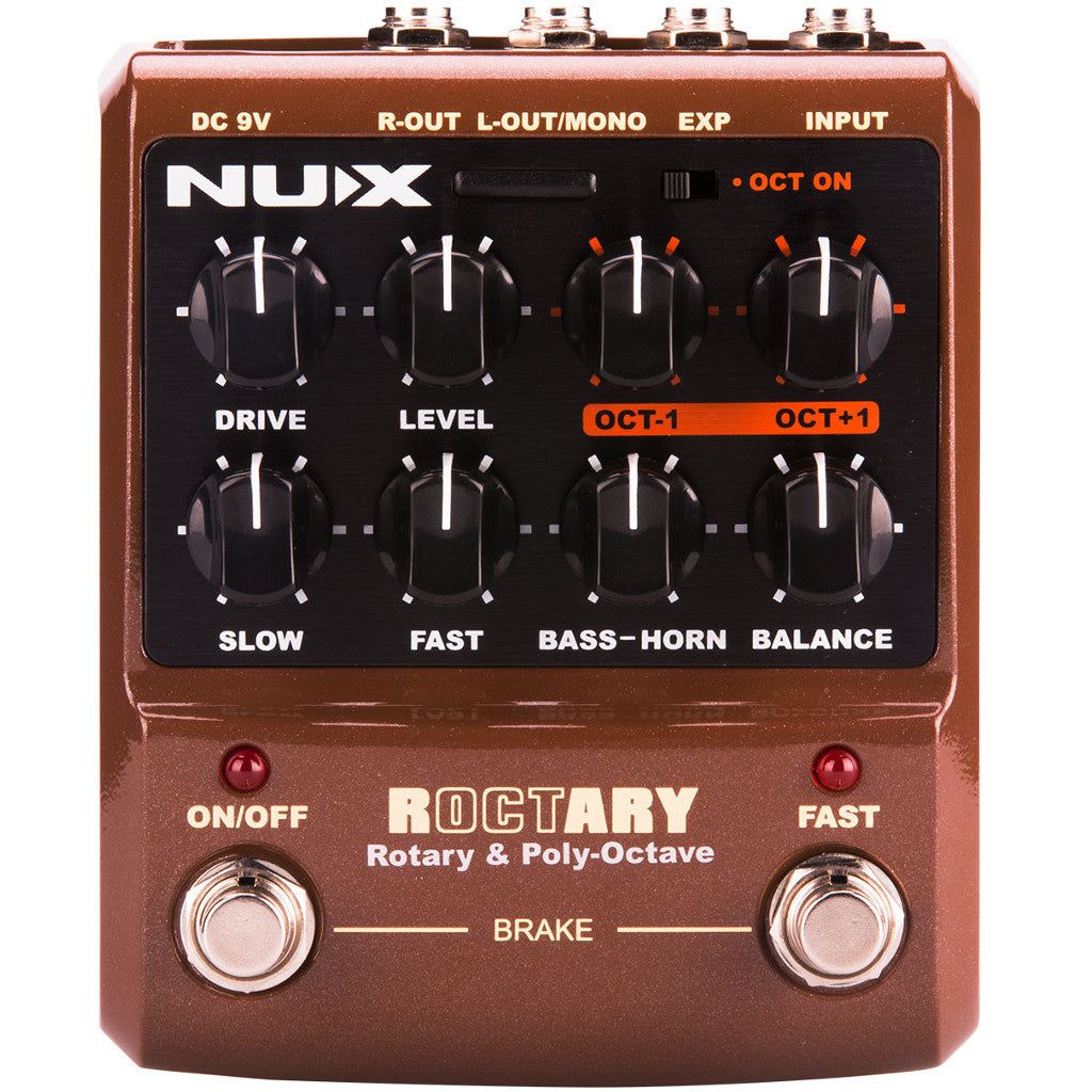 New to ThePedalGuy - The NUX Roctary Rotary Overdrive, and Octave FX Pedal