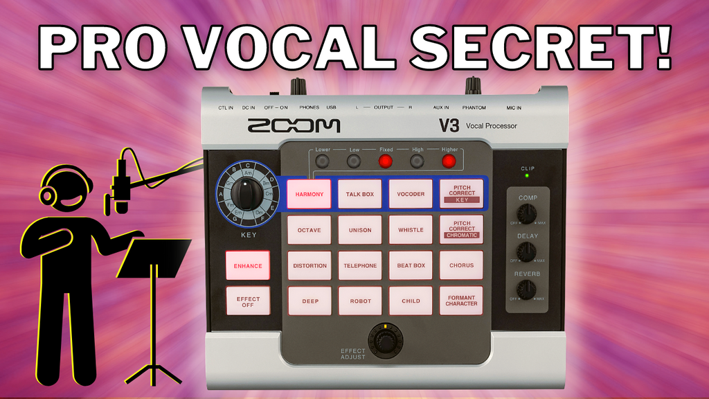 TPG BLOG | The Zoom V3 Vocal Processor