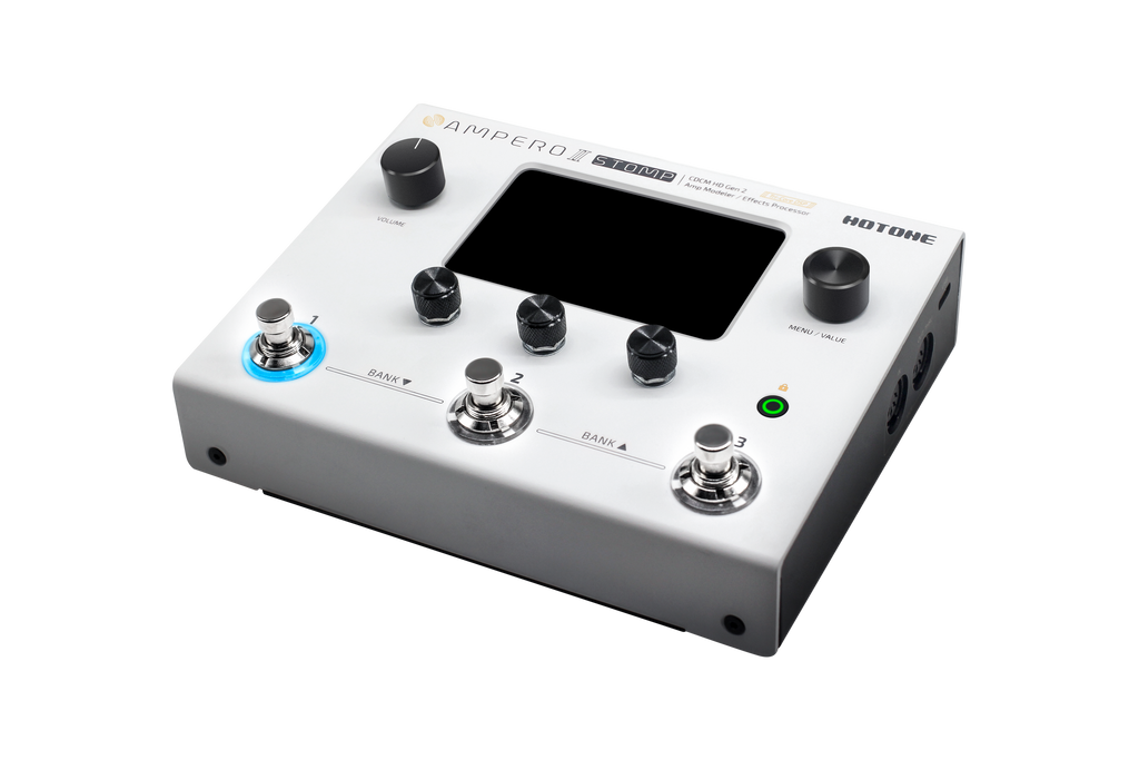 Hotone AMPERO II STOMP オールインセット ThePedalGuy | Hotone Ampero 2 Stomp Amp Modeling and FX Pedalboard