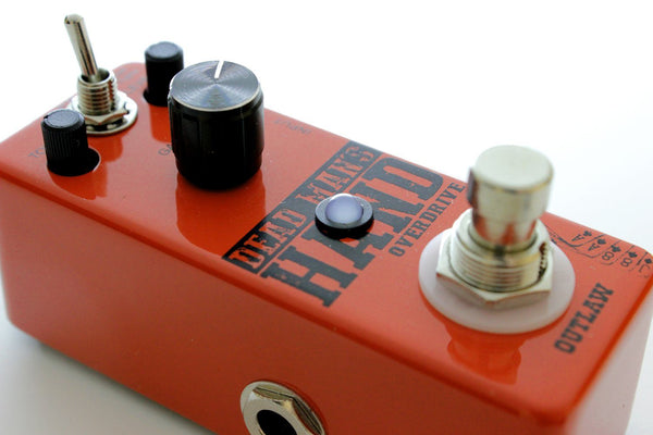 Outlaw Pedals DEAD MANS HAND 2-Mode Overdrive Pedal-ThePedalGuy