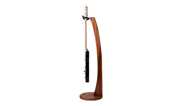 Ruach Galanta Wooden Acoustic/Electric Guitar Stand – Mahogany-ThePedalGuy