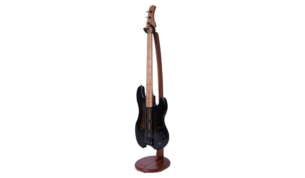 Ruach Galanta Wooden Bass Guitar Stand – Mahogany B Stock-ThePedalGuy