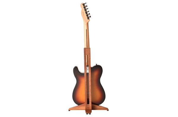 Ruach MS-1 Magnetic Stage Guitar Stand Mahogany-ThePedalGuy