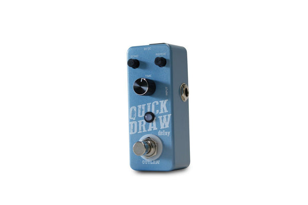 Outlaw Pedals QUICK DRAW Delay Pedal-ThePedalGuy