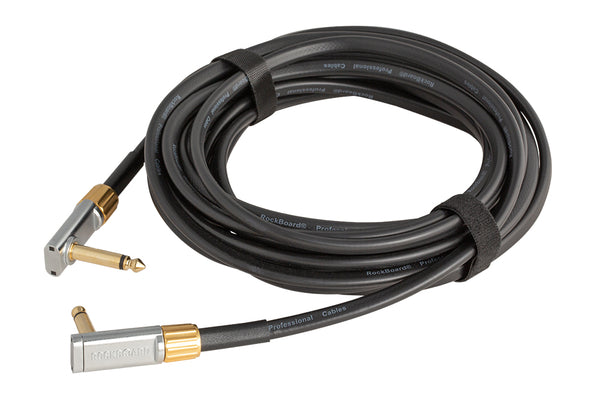 RockBoard PREMIUM Flat Instrument Cable, angled/angled, 600 cm / 236 7/32"-ThePedalGuy