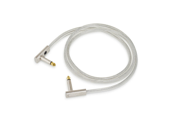 RockBoard Flat Patch Cables 3.28' Sapphire-ThePedalGuy
