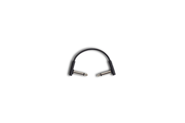 RockBoard Flat Patch Cables 3.94" Black-ThePedalGuy