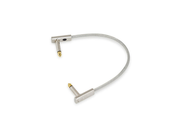 RockBoard Flat Patch Cables 7.87" Sapphire-ThePedalGuy