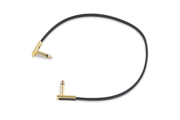 RockBoard Flat Patch Cables 1.47' Gold-ThePedalGuy