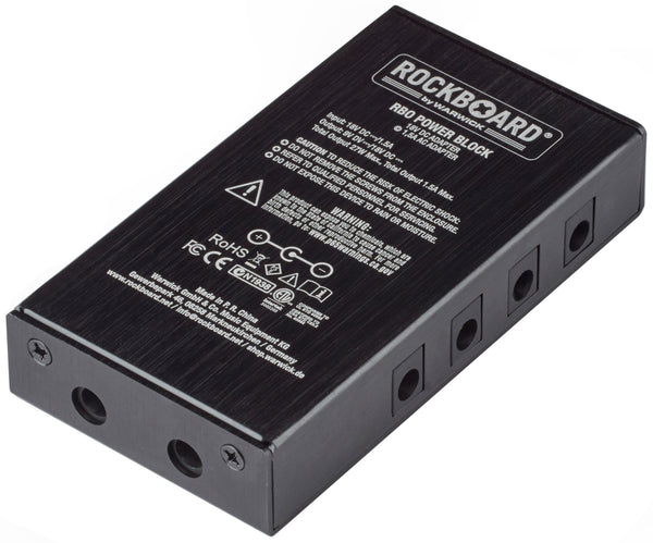 RockBoard Power Block Compact Power Supply up to 10 Pedals-ThePedalGuy
