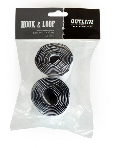 Outlaw Pedals Hook Loop Adhesive Pedal Mounting Tape 4cm wide x 1m long-ThePedalGuy