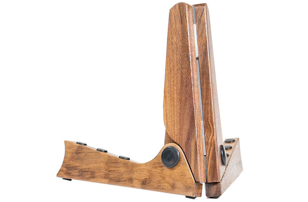 Ruach PS-1 Foldable Pocket Guitar Stand – Walnut-ThePedalGuy