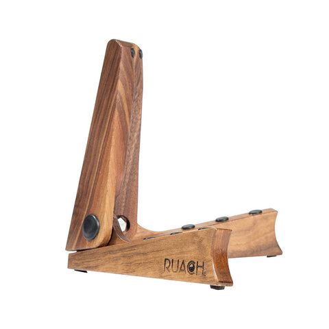 Ruach PS-1 Foldable Pocket Guitar Stand – Walnut-ThePedalGuy